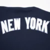 New york yankees classic logo wool leather varsity jacket 5