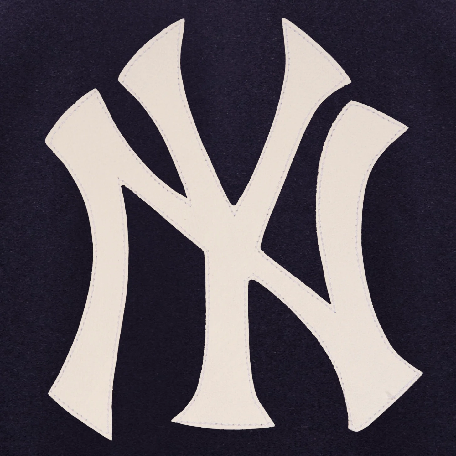 New york yankees handcrafted logo wool jacket navy 3