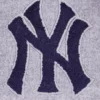 New york yankees old english wool leather varsity jacket greywhite 3 1