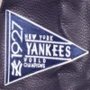 New york yankees retro classic womens wool leather varsity jacket cream black 1