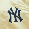 New york yankees team og 20 full zip satin varsity jacket gold 4