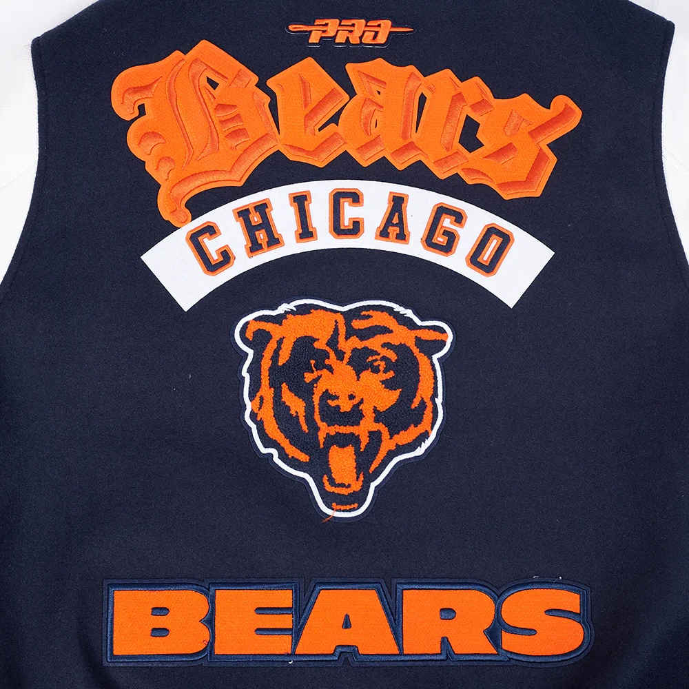 Nfl chicago bears back team patch logo