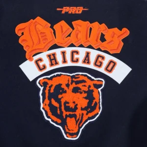 Nfl chicago bears womens back team patch logo