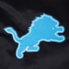 Nfl detroit lions best of mens rib knitted satin jacket
