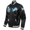 Nfl detroit lions best of mens rib satin jacket