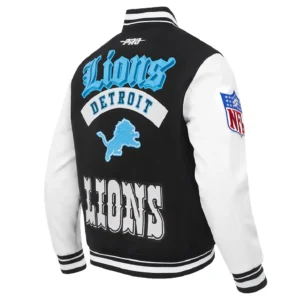 Nfl detroit lions best of mens rib wool jacket