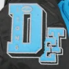 Nfl detroit lions best of womens rib satin jacket det team patch logo