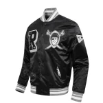 Las Vegas Raiders Best Of Black Satin Jacket