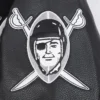 Nfl las vegas raiders left shoulder team patch logo