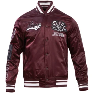 North carolina central eagles homecoming maroon jacket