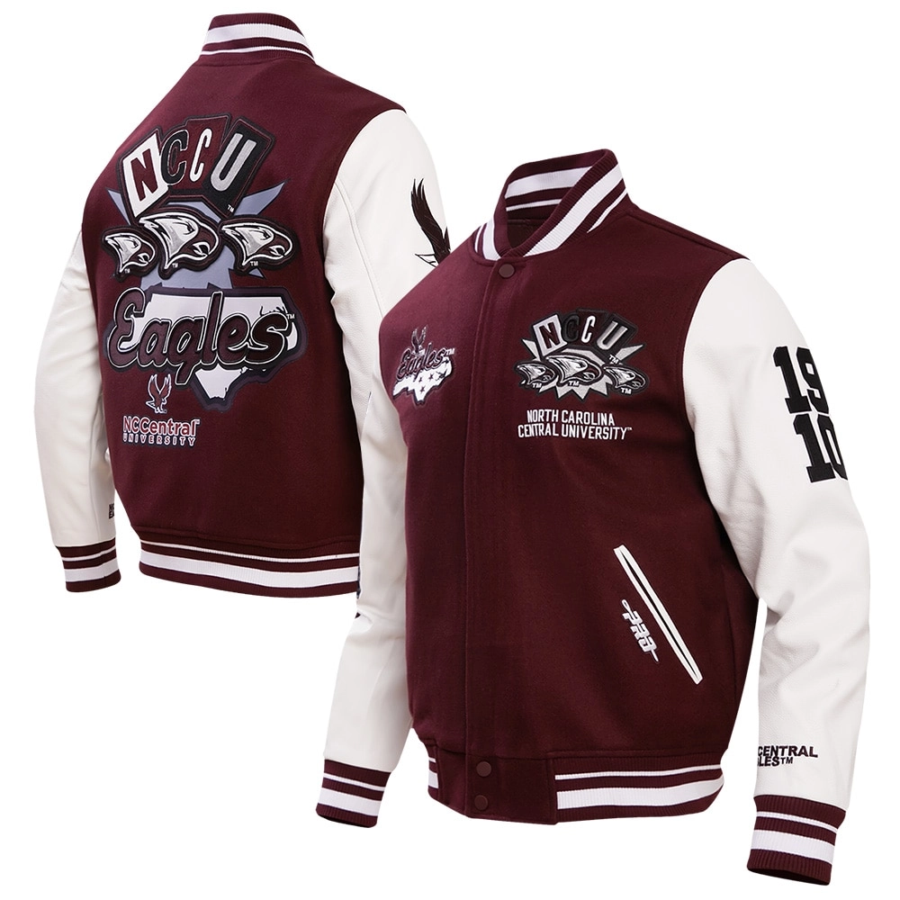North carolina central eagles homecoming varsity jacket