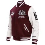 North Carolina Central Eagles Homecoming Wool/Leather Jacket