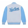North carolina tar heels full snap wool varsity jacket