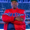 Ny giants 25th anniversary red jacket