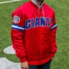 Ny giants 25th anniversary satin jacket