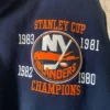 Ny islanders stanley cup championship navy varsity jacket