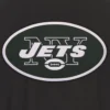 Ny jets black and gray varsity logo patch