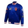 Ny knicks champ city full snap jacket