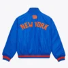 Ny knicks melody ehsani full zip blue jacket