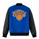 Ny knicks ovo x nba wool varsity jacket