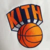 Ny knicks pinstripe satin bomber jacket