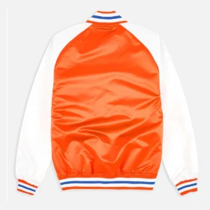 Ny knicks prime time orange varsity jacket