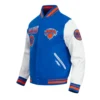 Ny knicks turn it up varsity jacket