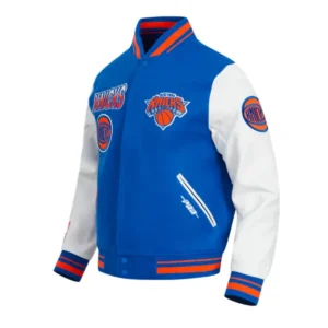 Ny knicks turn it up varsity jacket