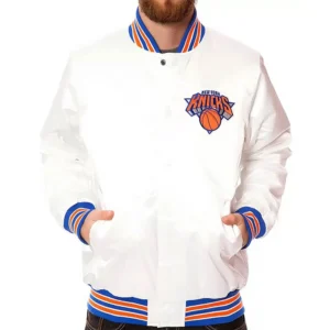 Ny knicks vintage full snap jacket
