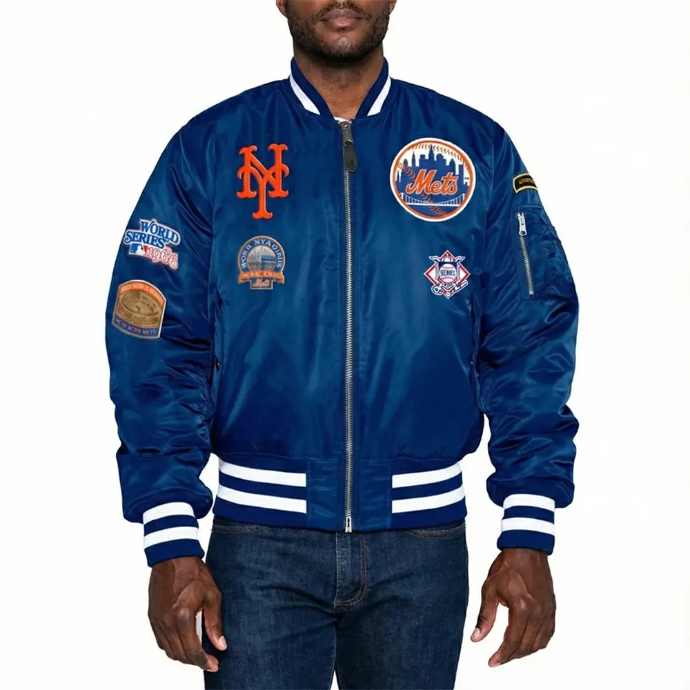 Ny mets ma 1 blue jacket