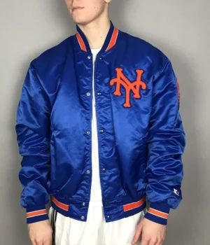Ny mets satin jacket