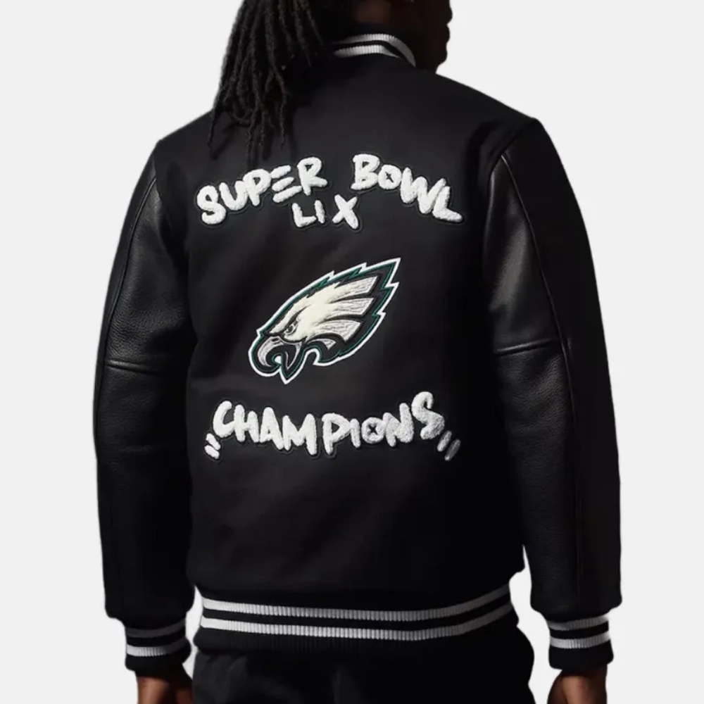 Nyc philadelphia eagles bradley cooper varsity jacket