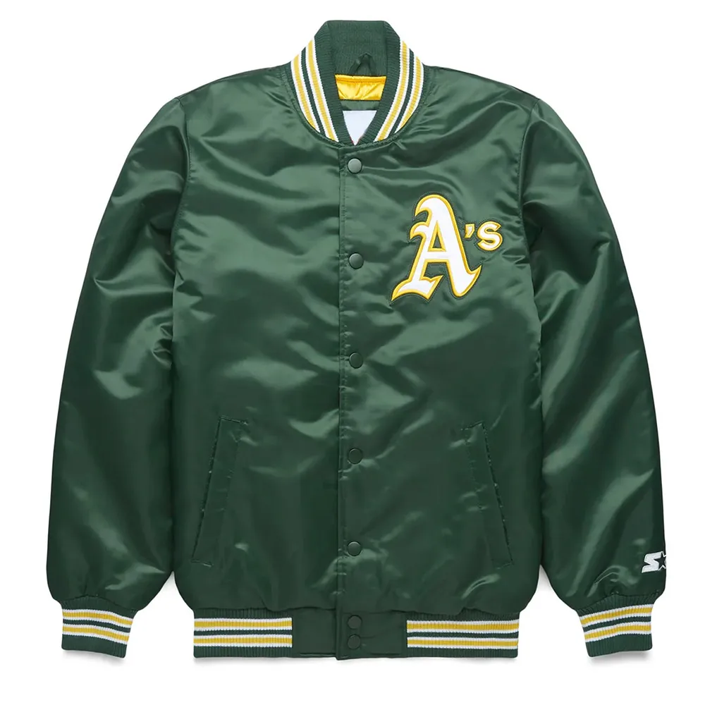 Oakland athletics classic jacket