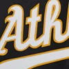 Oakland athletics handcrafted logo wool jacket black 3