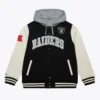 Oakland raiders sideline jacket 2