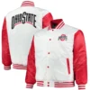 Ohio state buckeyes big tall satin jacket