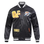 Oklahoma City Thunder Best Of Satin Black Jacket