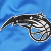 Orlando magic enforcer full snap satin varsity jacket blue black 2