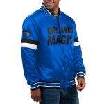Orlando Magic Home Game Blue Satin Jacket