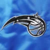 Orlando magic leader satin varsity jacket black blue
