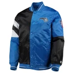 Orlando Magic Leader Black/Blue Satin Jacket