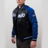 Orlando magic tough season full snap satin varsity jacket