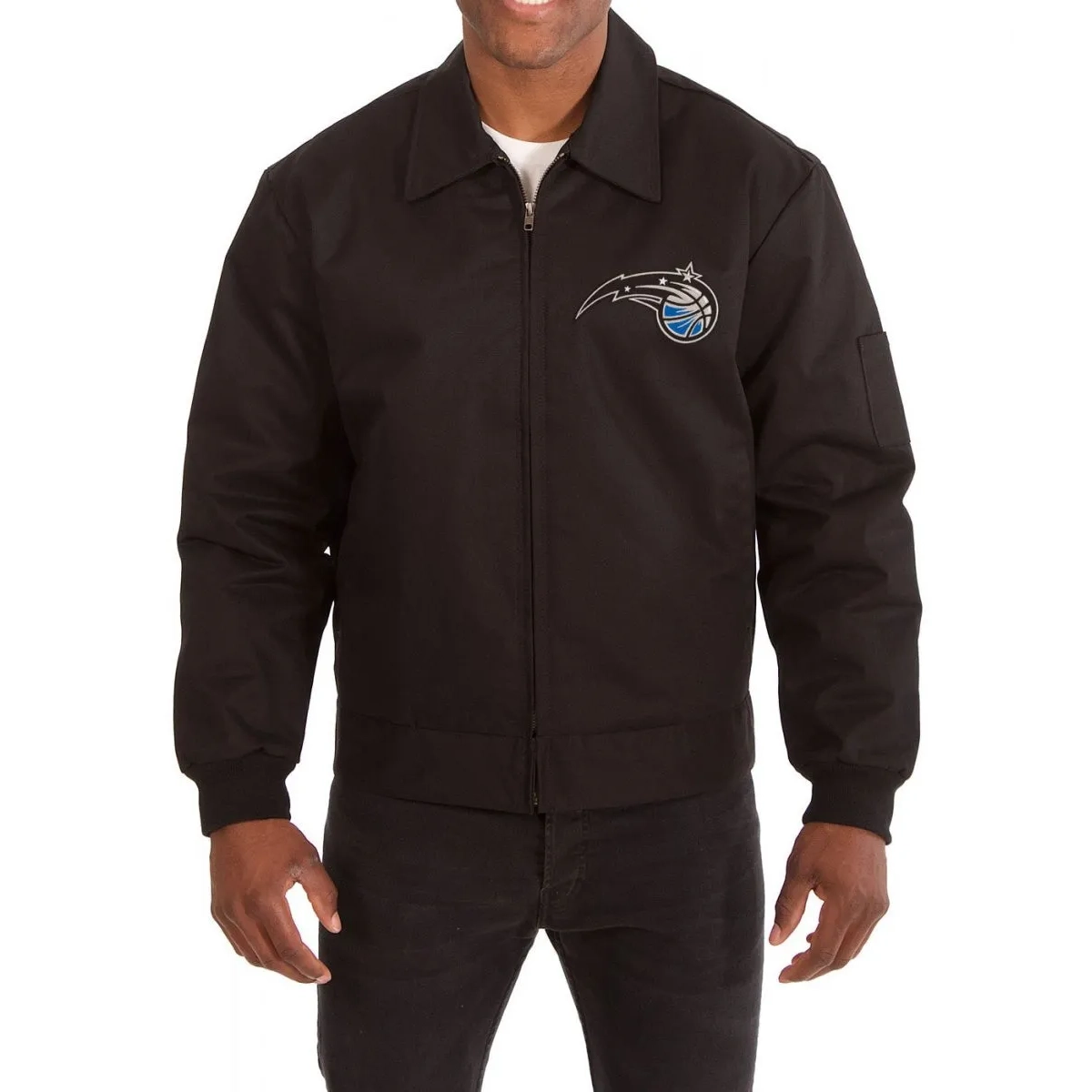 Orlando magic workwear black jacket