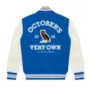 Ovo collegiate wool leather varsity jacket