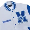 Ovo memphis tigers whiteblue wool chest logo