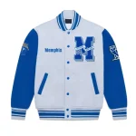 OVO Memphis Tigers White/Blue Wool Jacket