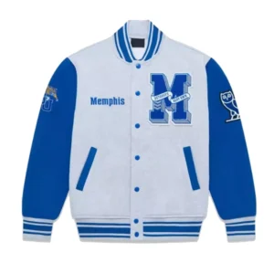 Ovo memphis tigers wool varsity jacket