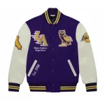 Los Angeles Lakers OVO Wool/Leather Jacket