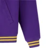Ovo x lsu tigers full snap varsity jacket