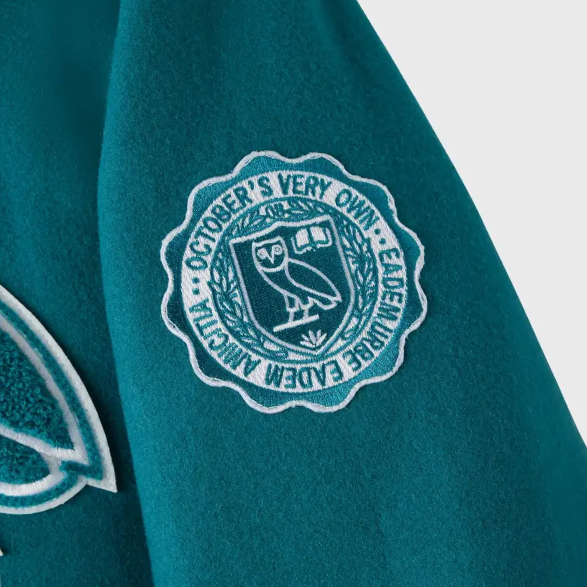 Ovo x stanford campus teal blue